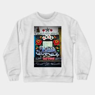 Camden Town Colourful Shop Building Facade London Crewneck Sweatshirt